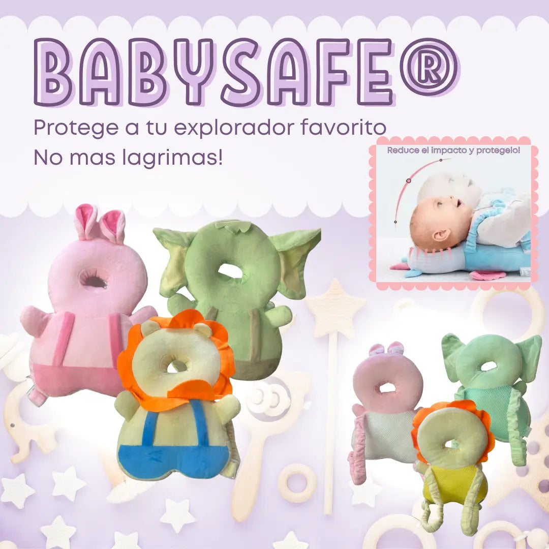 BabySafe® - Protege la cabeza y espalda de tu bebe y no te preocupes mas!