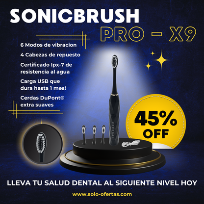 PROMO 2X1 - SONICBRUSH PRO® - OBTEN LA MEJOR SONRISA AL MEJOR PRECIO