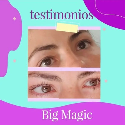 Big Magic - Revitaliza tus cejas y pestañas con aceites naturales